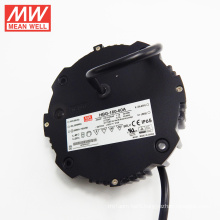 With stocks now Original MEANWELL 60W to 240W round shape led driver 120w to 160W led driver HBG-160-60A
